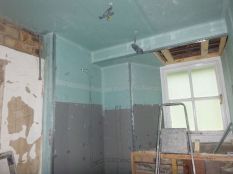 Showerroom - plasterboarded - 22072017