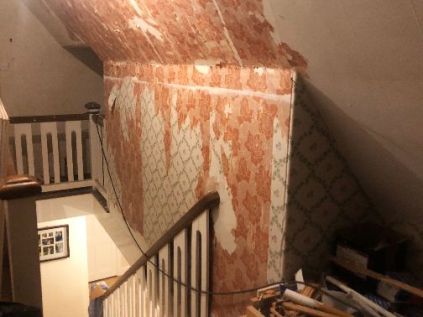 Top floor - Wallpaper removal 2 - 12102018