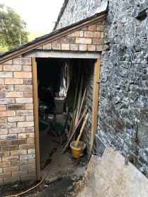 Potting shed door frame 2 - 08082019